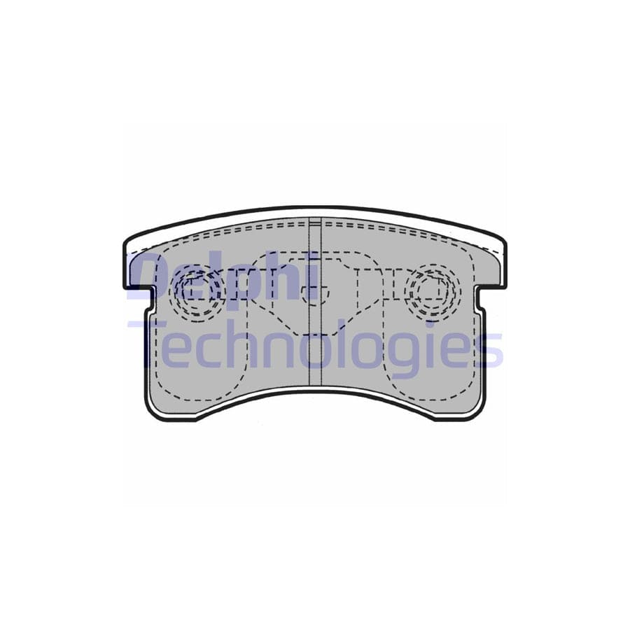 Delphi Lp1141 Brake Pad Set