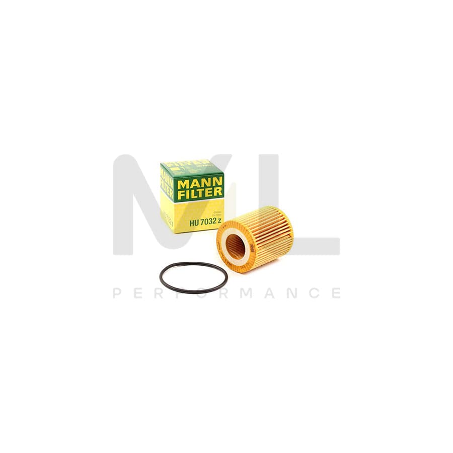 MANN-FILTER HU 7032 z Oil Filter with seal, Filter Insert