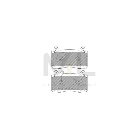 Ferodo Premier Eco Friction Fdb4328 Brake Pad Set For Porsche 911 Prepared For Wear Indicator, Without Accessories | ML Performance Car Parts