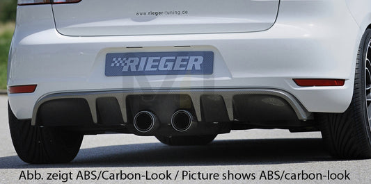 Rieger 00088016 VW Mk6 Golf Rear Diffuser (GTI & GTD) 1 | ML Performance UK Car Parts