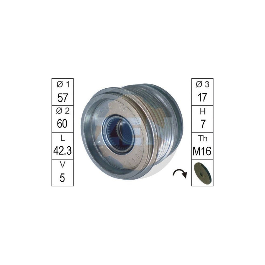 Era ZN5508 Alternator Freewheel Clutch
