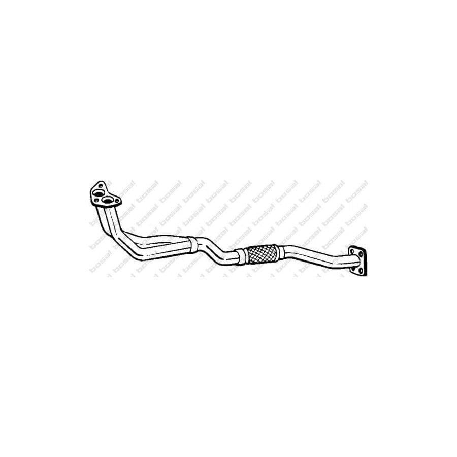 Bosal 823-945 Exhaust Pipe for Daewoo Espero