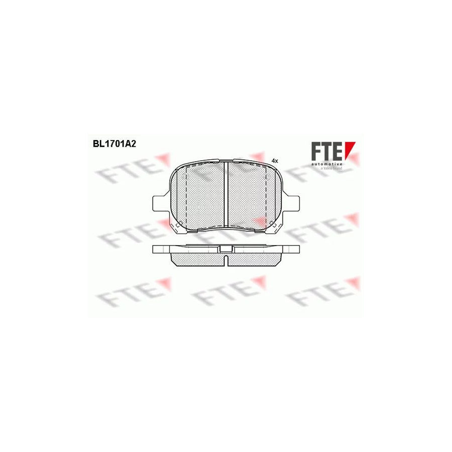 FTE Bl1701A2 Brake Pad Set