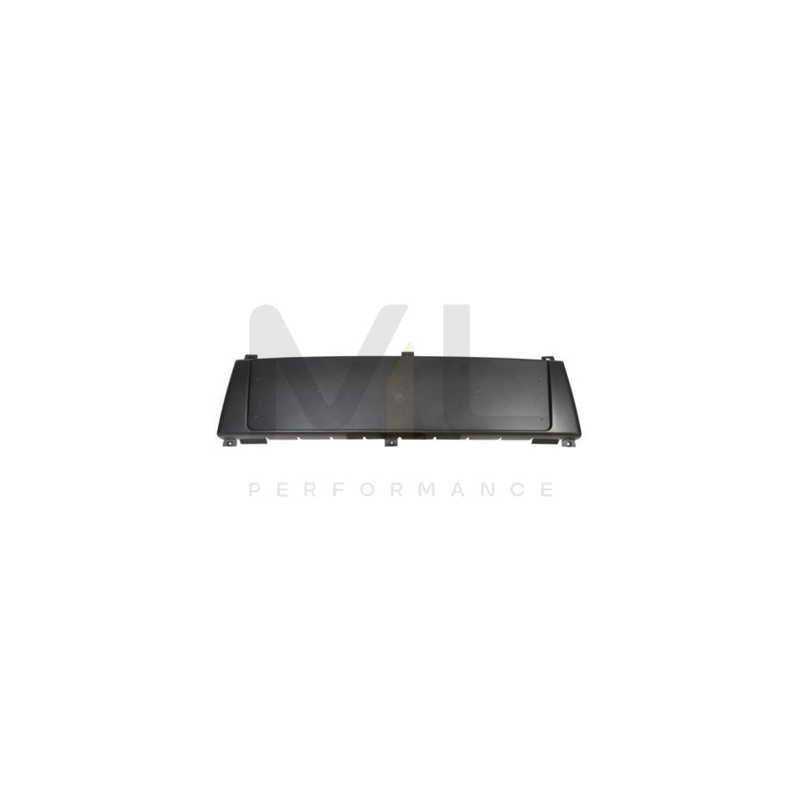 BLIC 6509-01-0028920P Number plate holder for AUDI A4 Front, Black, frameless | ML Performance Car Parts