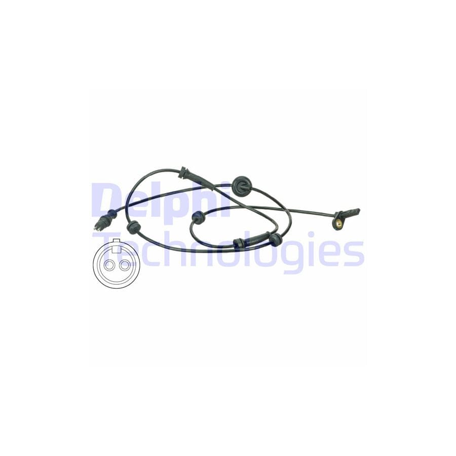 Delphi Ss20482 Abs Sensor For Fiat Doblo