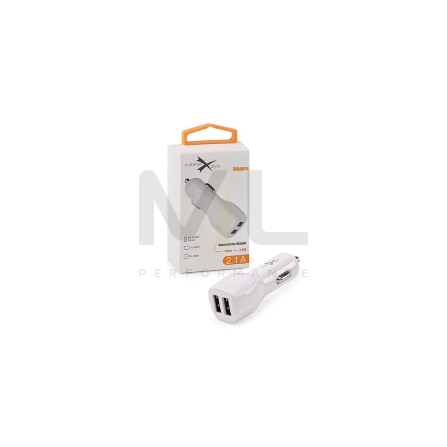 EXTREME LAD000229 In-car charger Number of inlets/outlets: 2 USB, White