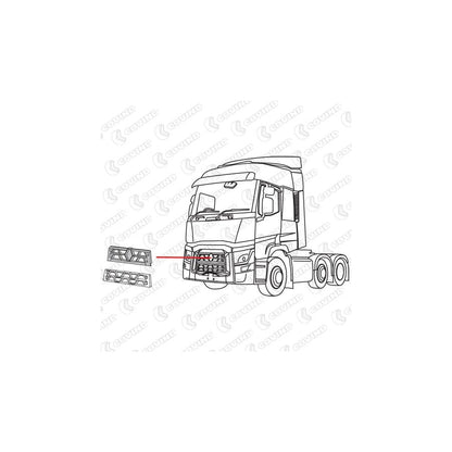 Covind Rrt/145 Radiator Grille