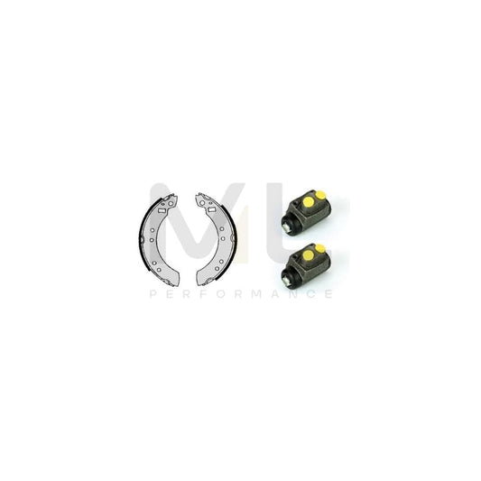 BREMBO STANDARD KIT H 86 001 Brake Shoe Set Ø: 203mm | ML Performance Car Parts