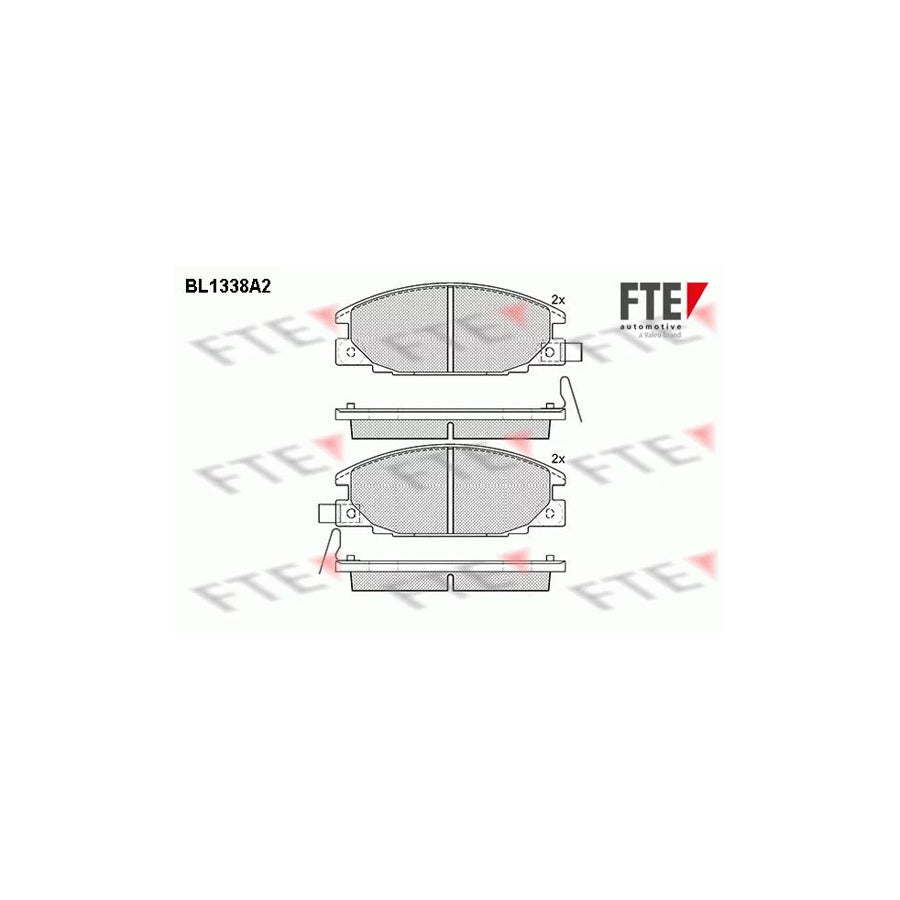 FTE 9010127 Brake Pad Set