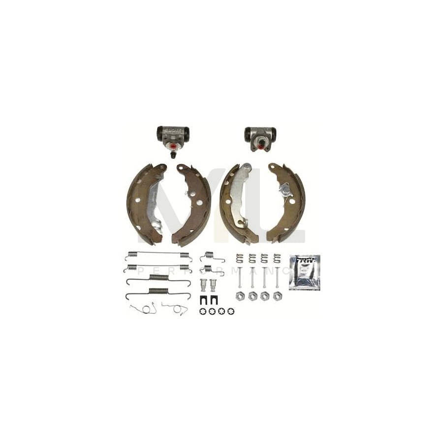 TRW Brake Kit BK1646 Brake Shoe Set for FORD FIESTA with wheel brake cylinder | ML Performance Car Parts