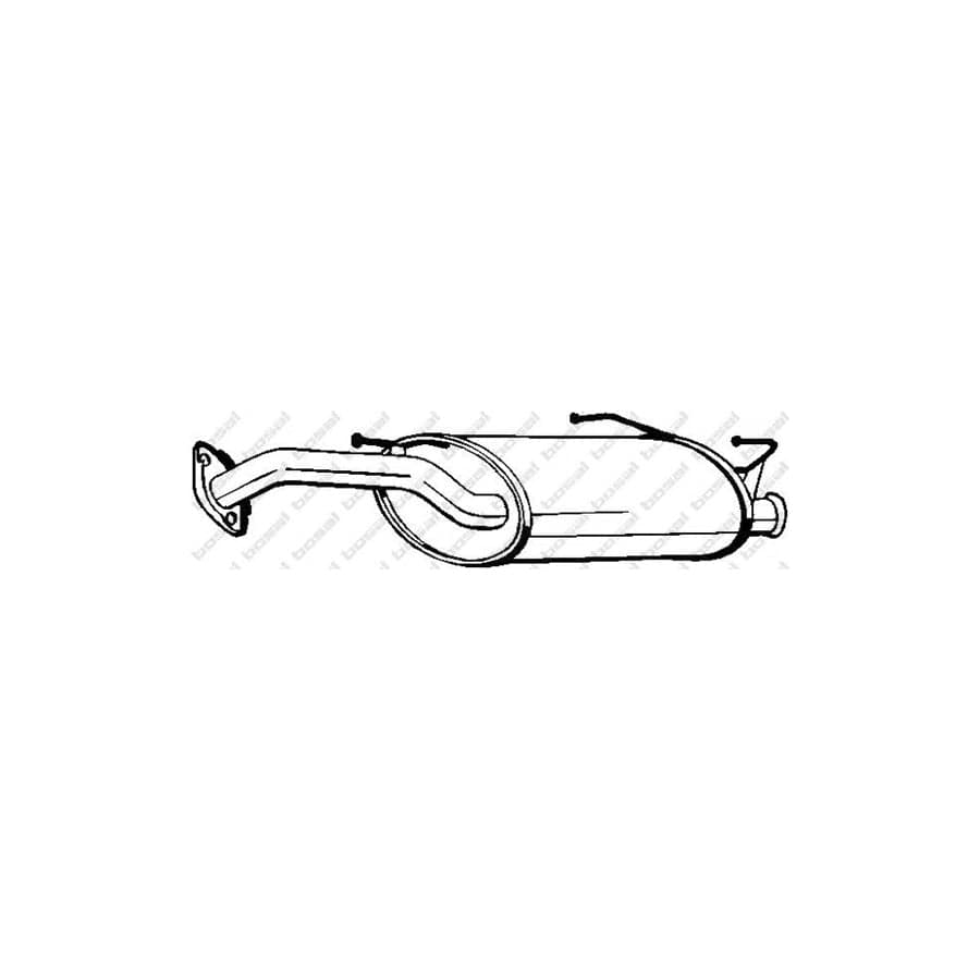 Bosal 145-401 Rear Silencer for Nissan Sunny
