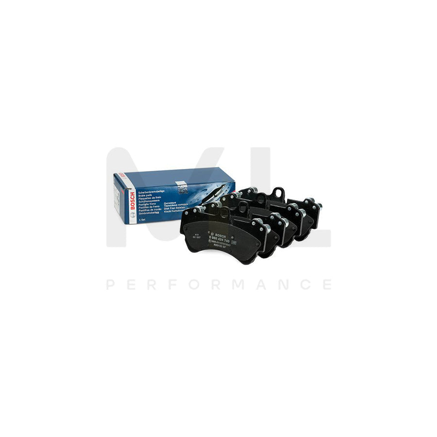 Bosch 0986424740 Brake Pad Set With Anti-Squeak Plate BP449 | ML Performance Car Parts