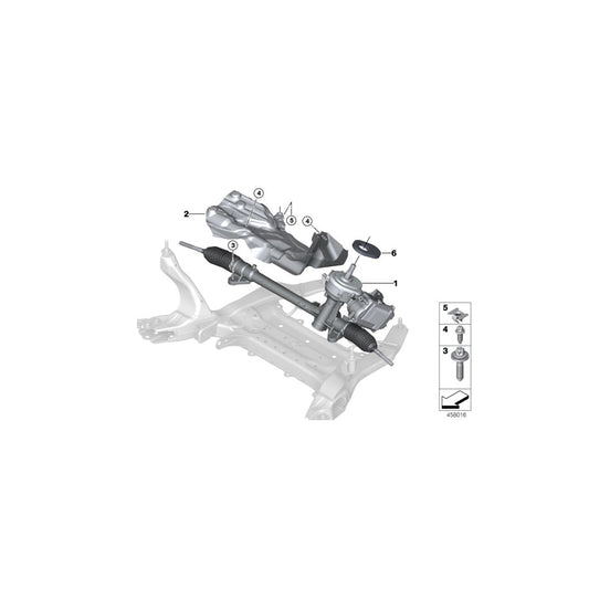 Genuine BMW 32106870902 F55 F56 Exch. Steering Box, Electr. (Inc. Cooper D, Cooper SD & One First) | ML Performance US Car Parts