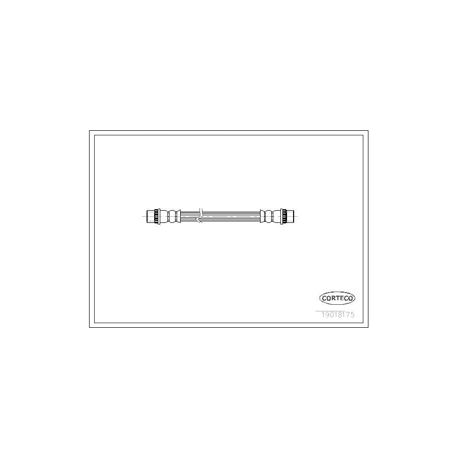 Corteco 19018175 Brake Hose