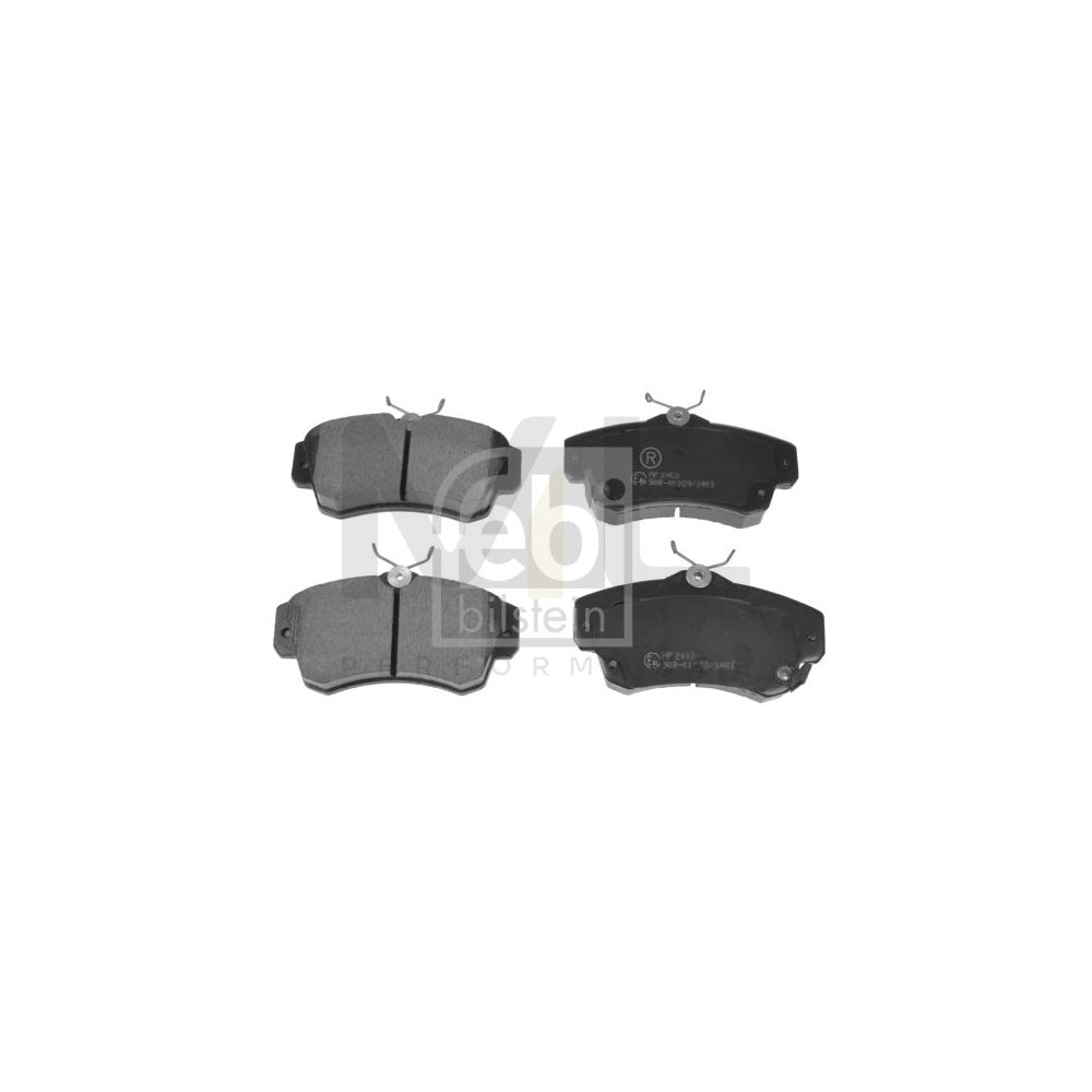 Febi Bilstein 116361 Brake Pad Set For Chrysler Pt Cruiser Front Axle, With Acoustic Wear Warning