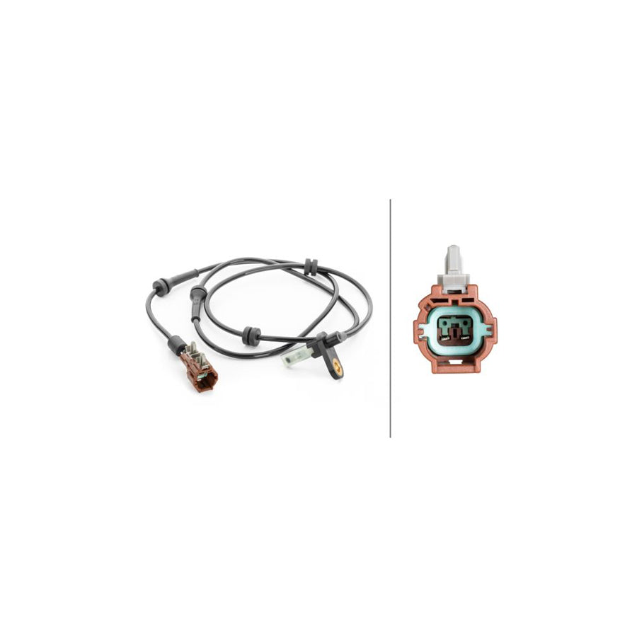 Hella 6PU 230 040-671 Abs Sensor For Nissan Titan (A60)