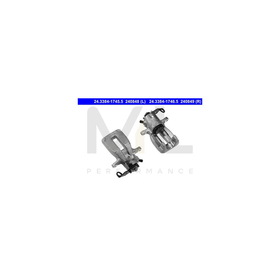 ATE 24.3384-1745.5 Brake Caliper without holder