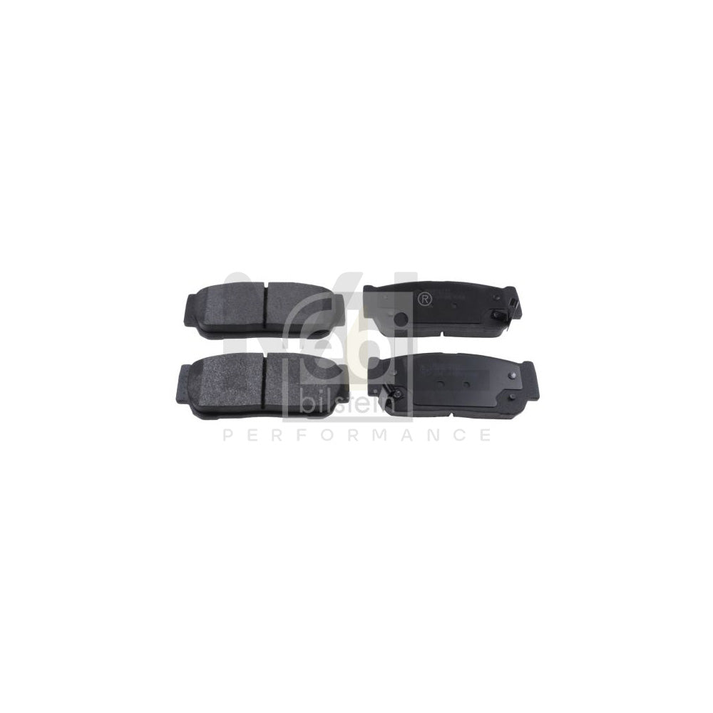 Febi Bilstein 170851 Brake Pad Set Rear Axle, With Acoustic Wear Warning