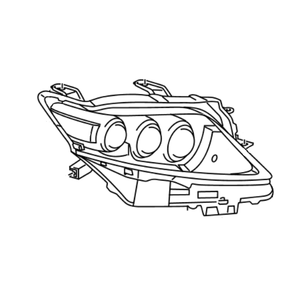 Genuine Lexus 81145-48861 RX Phase 3 O/S LED Headlamp