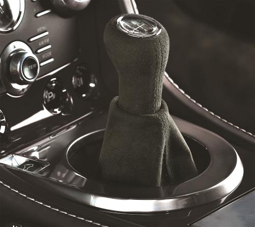 Aston Martin 4G43-41-11440 Alcantara Gear Knob with Carbon Insert | ML Performance US Car Parts