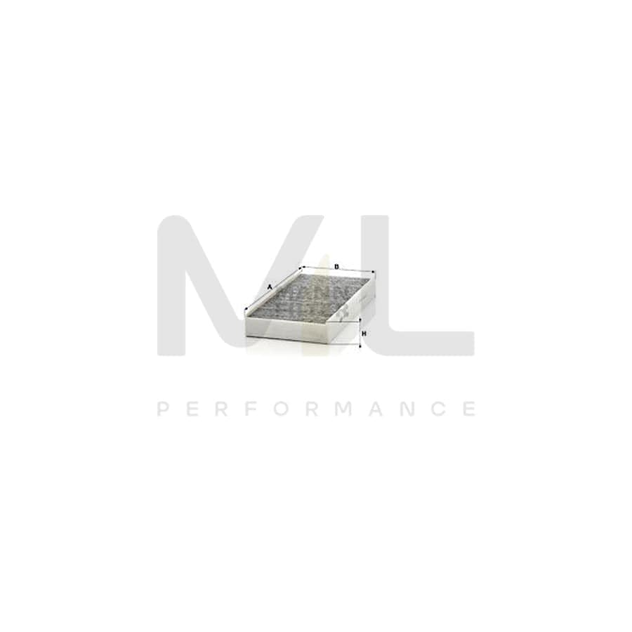 MANN-FILTER CUK 3240 Pollen filter Activated Carbon Filter