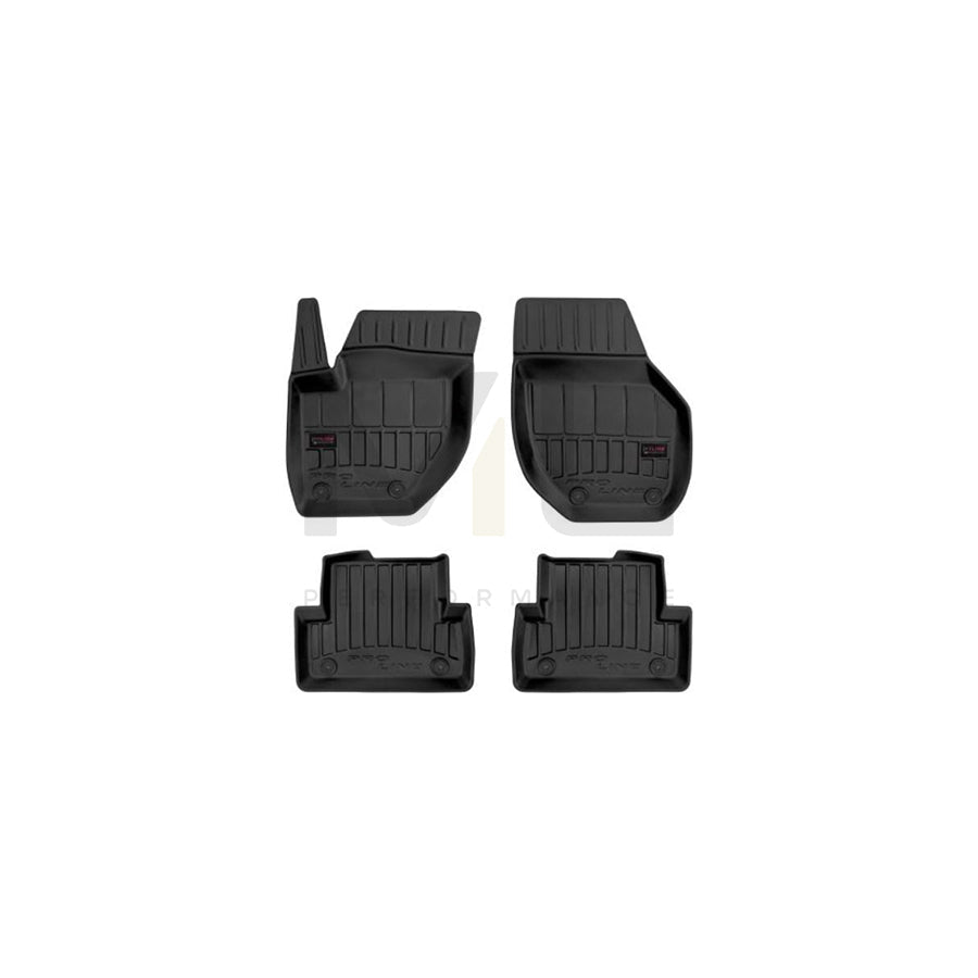 FROGUM Tailored 3D409033 Floor mat set for VOLVO V40 Estate (VW, 645) Elastomer, Front and Rear, Quantity: 4, Black, (LHD)