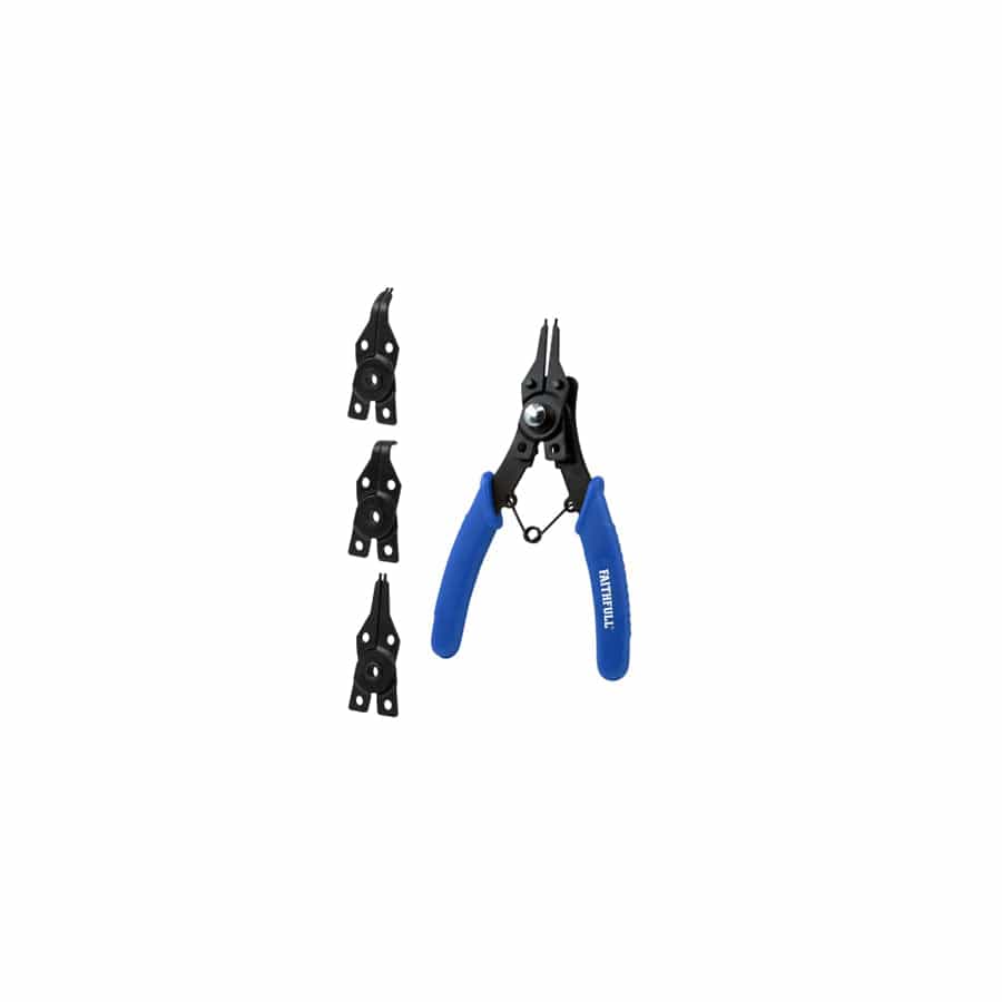 Faithfull FAIPLCIRSET Circlip Pliers Set, 5 Piece