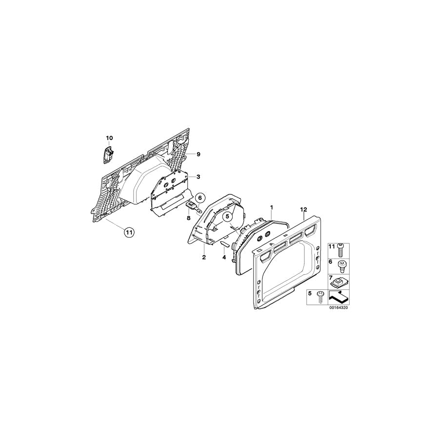 Genuine BMW 52206973024 E93 Ski Bag Cassette (Inc. 325d, 320d & 330i) | ML Performance US