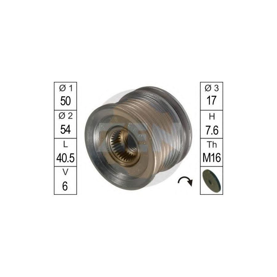 Era 219023 Alternator Freewheel Clutch