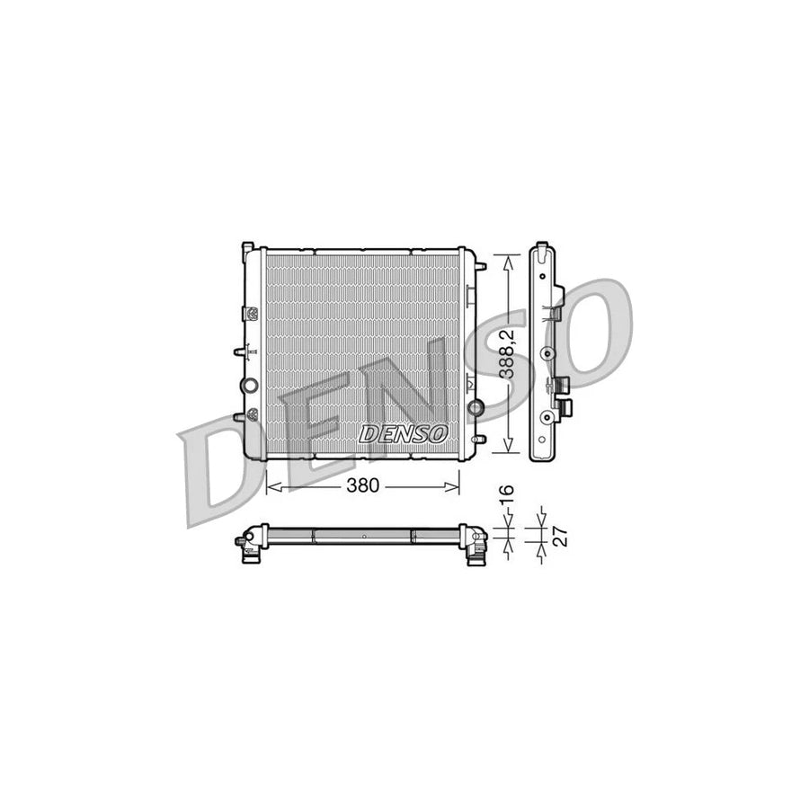 DENSO DRM07003 Engine Radiator