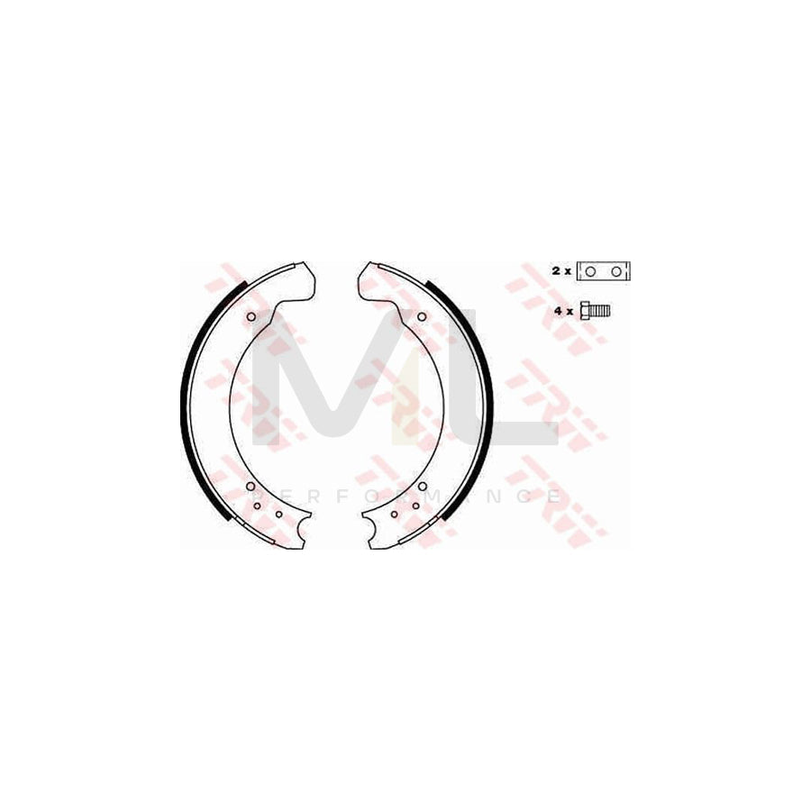 TRW GS6075 Brake Shoe Set | ML Performance Car Parts