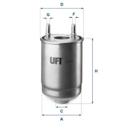 UFI 24.186.00 Fuel Filter