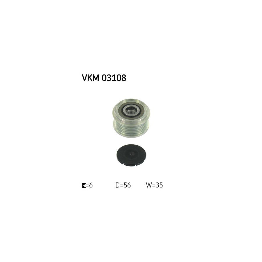 Skf Vkm 03108 Alternator Freewheel Clutch | ML Performance US Car Parts