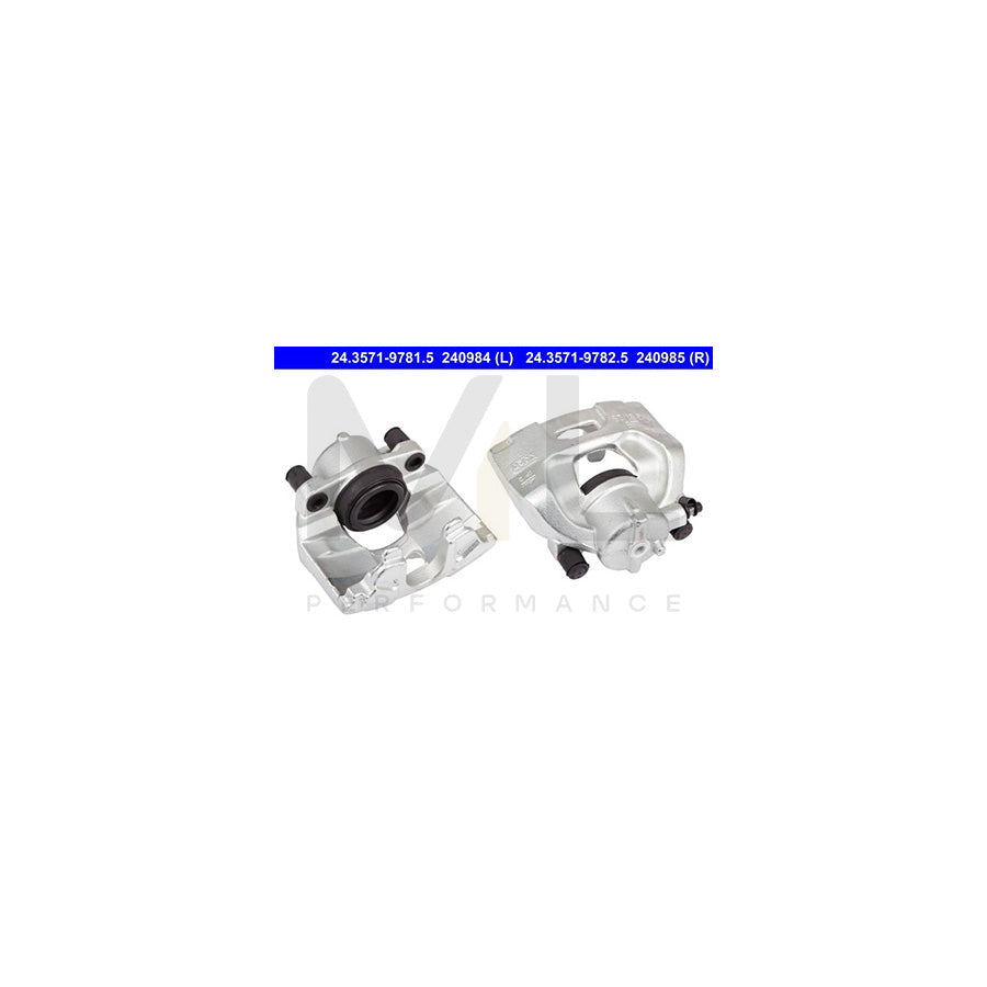 ATE 24.3571-9781.5 Brake Caliper without holder