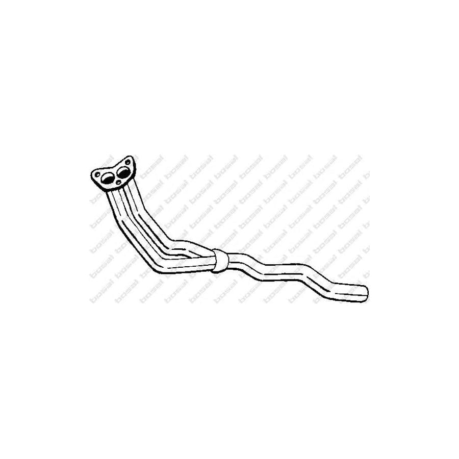 Bosal 830-699 Exhaust Pipe for Peugeot 505 Saloon