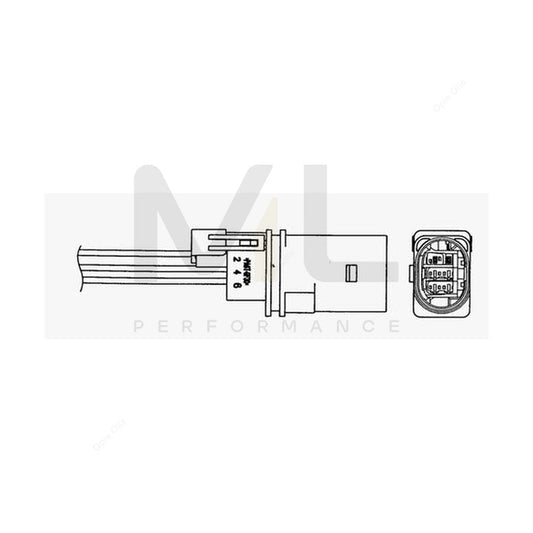 NTK Lambda Sensor - Oxygen / O2 Sensor LZA15-J1 (NGK 95799) | ML Car Parts UK | ML Performance