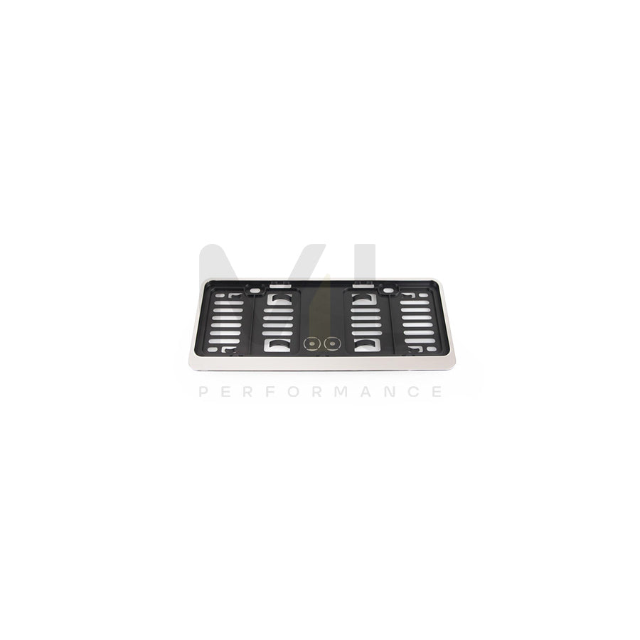 UTAL 02109 Number plate holder Chrome, Coated, short