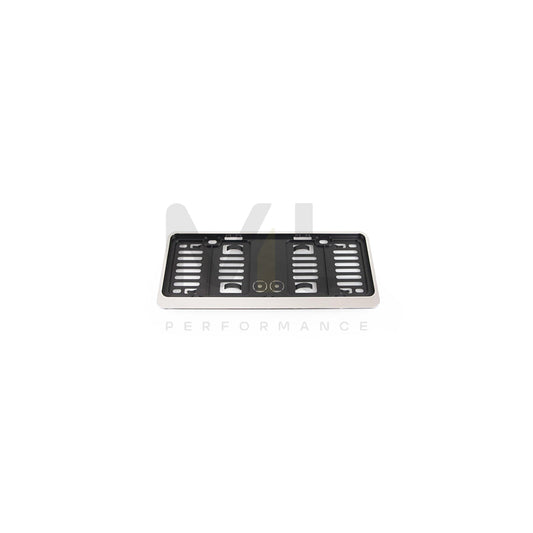 UTAL 02109 Number plate holder Chrome, Coated, short