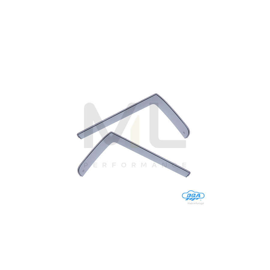 DGA 07028 Wind deflectors for FIAT DUCATO Arrow direction, Front, inner