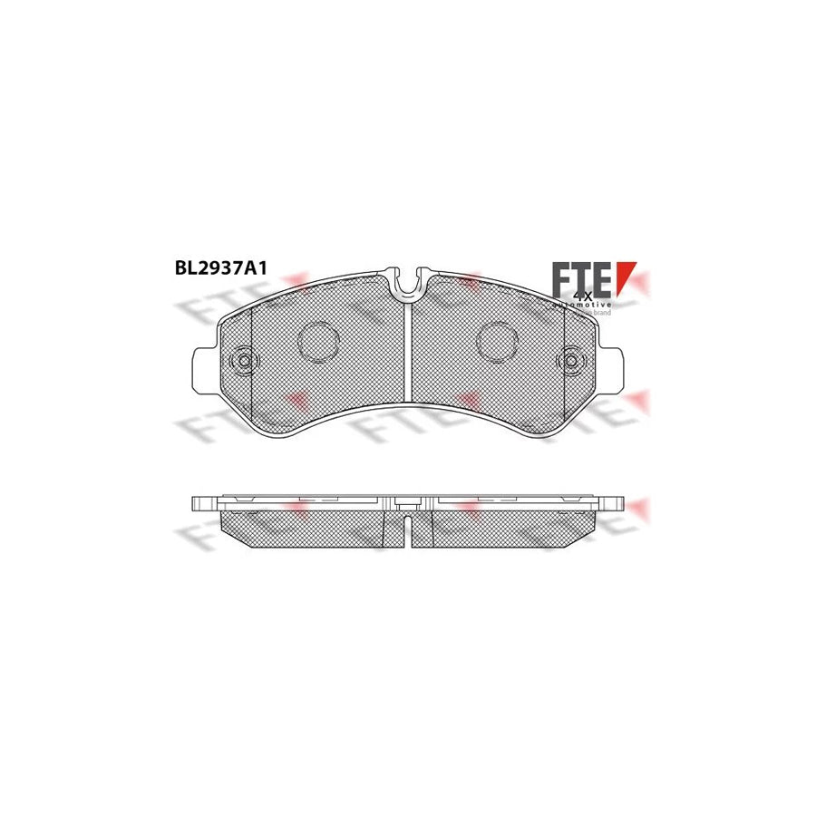 FTE 9011181 Brake Pad Set Suitable for Mercedes-Benz Sprinter