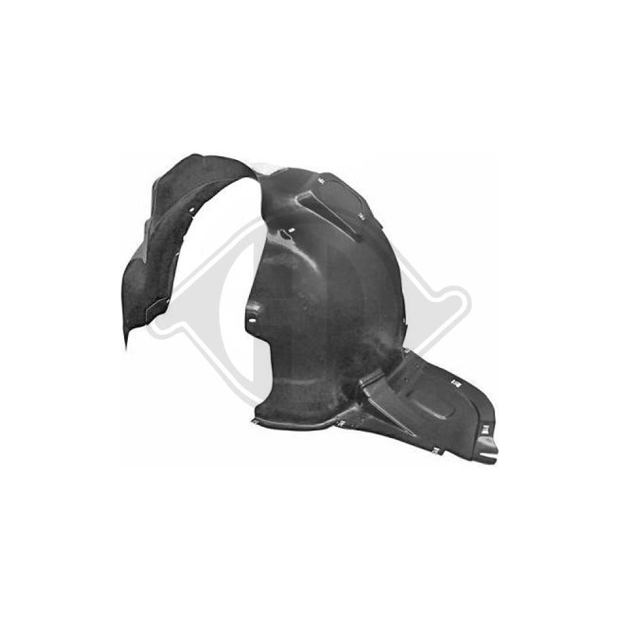Diederichs 7807009 Panelling, Mudguard for SKODA FABIA