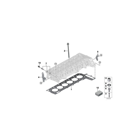 Genuine BMW 11128508558 E91 E92 E93 Gasket Set Cylinder Head Asbestos Free (Inc. 325d, 330d & 525d) | ML Performance US Car Parts