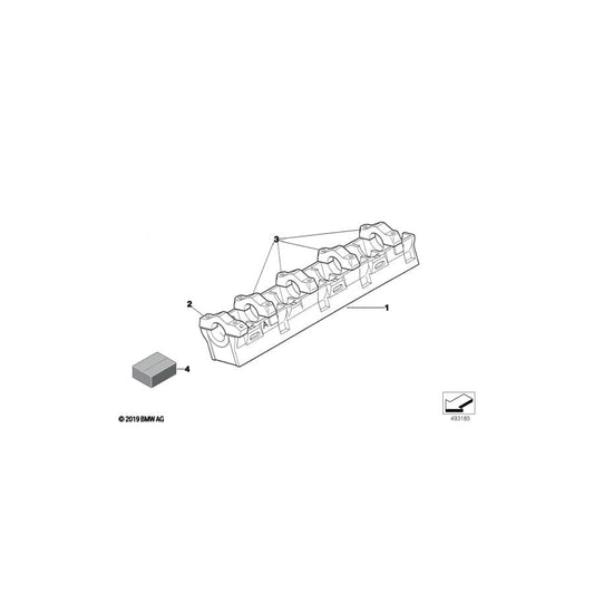 Genuine BMW 11121722286 Classic Bearing Cover NW (Inc. E36 320i) | ML Performance UK Car Parts