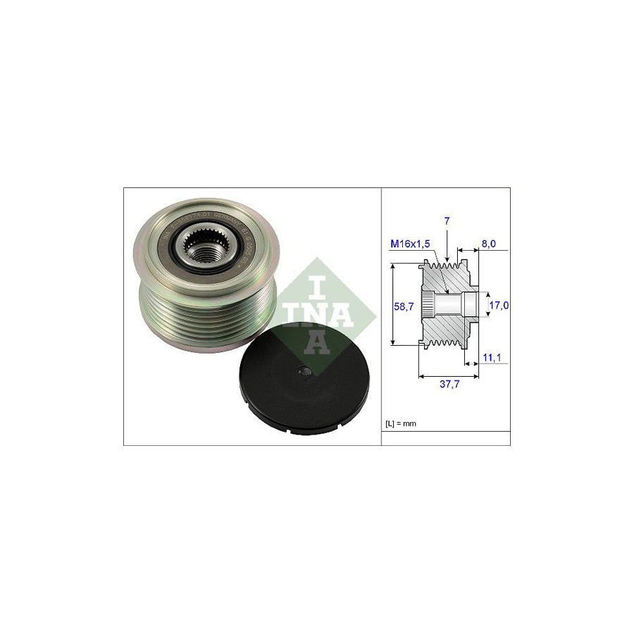 Ina 535 0128 10 Alternator Freewheel Clutch | ML Performance US Car Parts