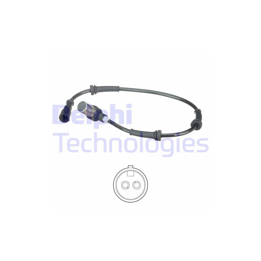 Delphi Ss20503 Abs Sensor For Renault Twingo