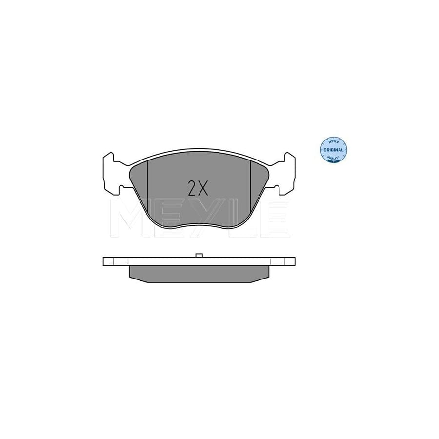 Meyle 025 216 3619/W Brake Pad Set