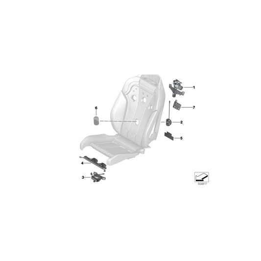 Genuine BMW 52107466223 G15 G14 G16 Bracket, Transfer Point (Inc. 840i, 840iX & 840dX) | ML Performance US Car Parts