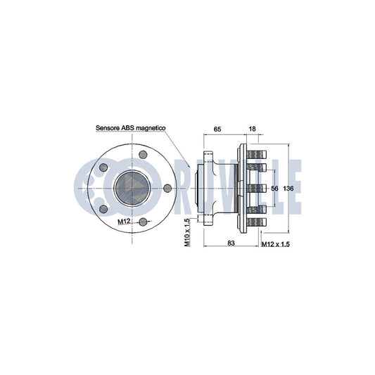 Ruville 985526 Axle Bush