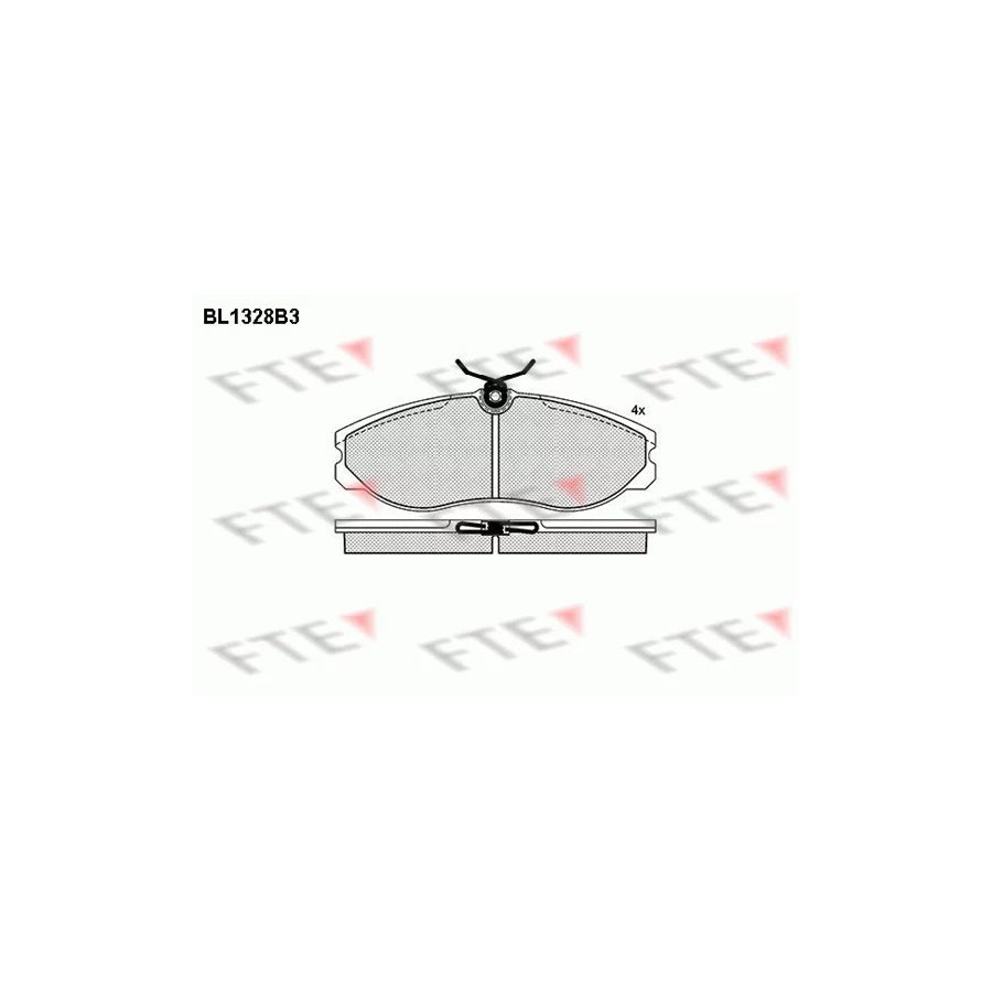 FTE 9010121 Brake Pad Set