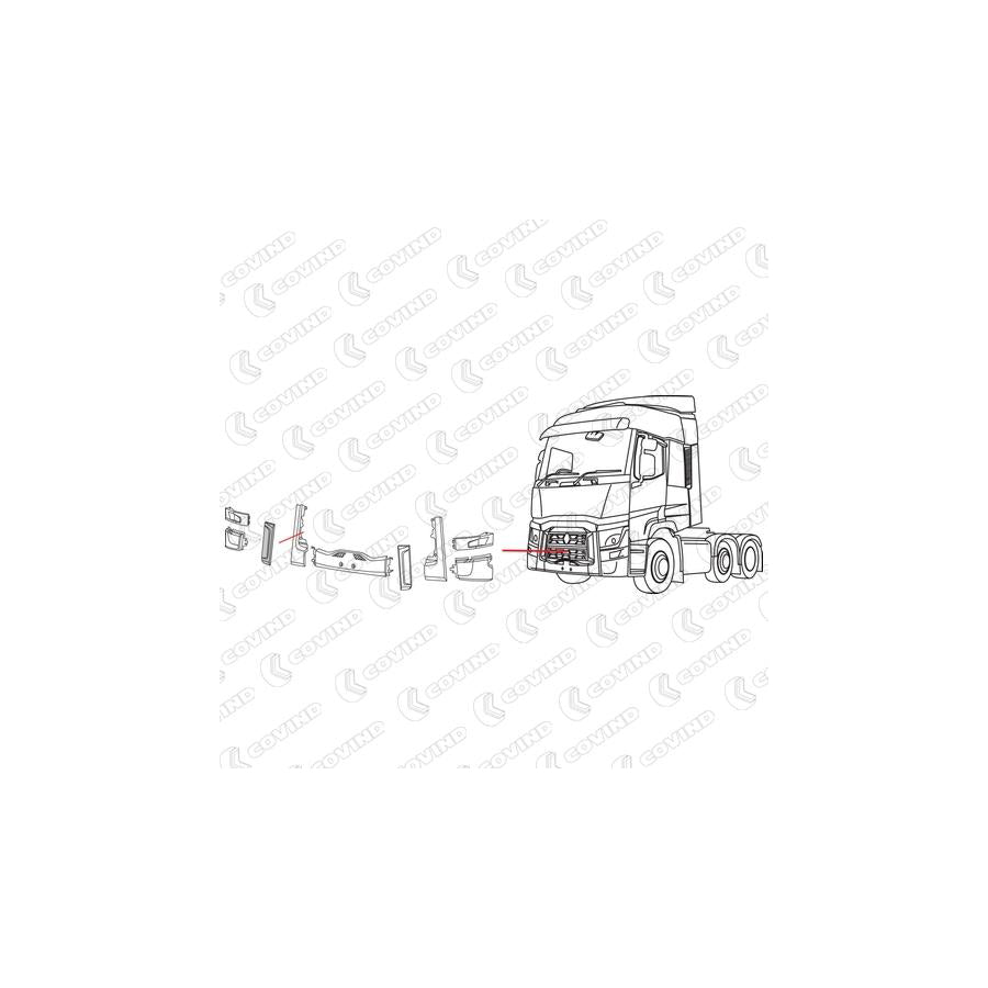 Covind Rrt/ 94 Cover, Bumper